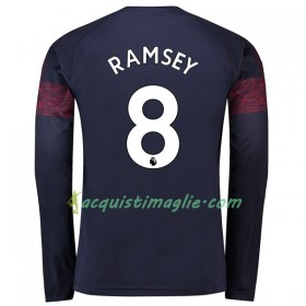 Divisa di Calcio Arsenal Ramsey 8 Trasferta 2018/2019 Manica Lunga